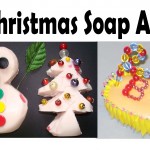 Christmas soap art